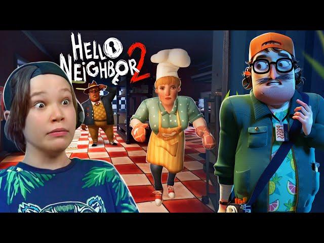 I GOT TO THE BASEMENT in hello neighbor 2