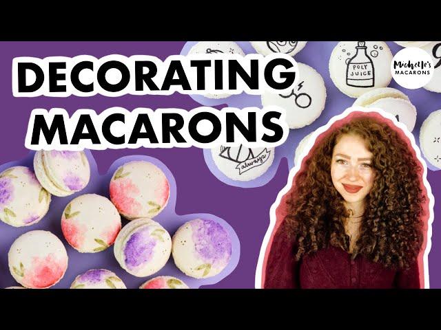 Decorating Macarons | How to Decorate Macarons