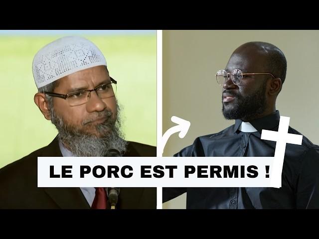 Ce chrétien dit que le porc est permis dans bible ?! - Zakir Naik en français