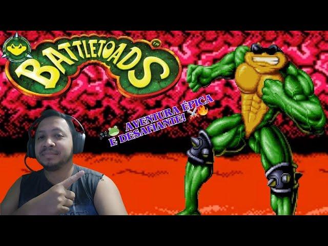  Battletoads (NES) - Aventura Épica e Desafiante! ️ | Gameplay Ao Vivo  #battletoads #retro