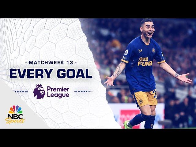 Every Premier League goal from Matchweek 13 (2022-23) | NBC Sports