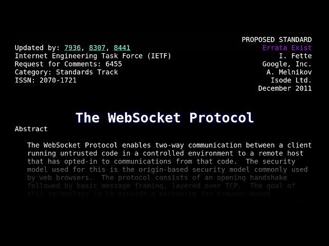 WebSocket Server from Zero by Specs