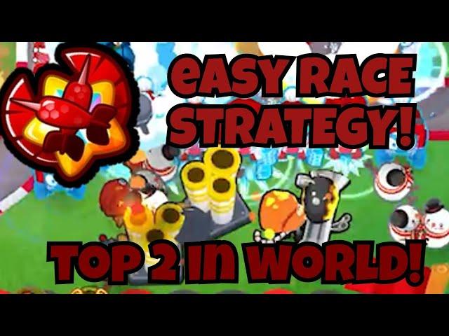 I'M TOP 2 IN THE WORLD | BTD6 EASY "THE OLYMPICS" RACE GUIDE TOP 50