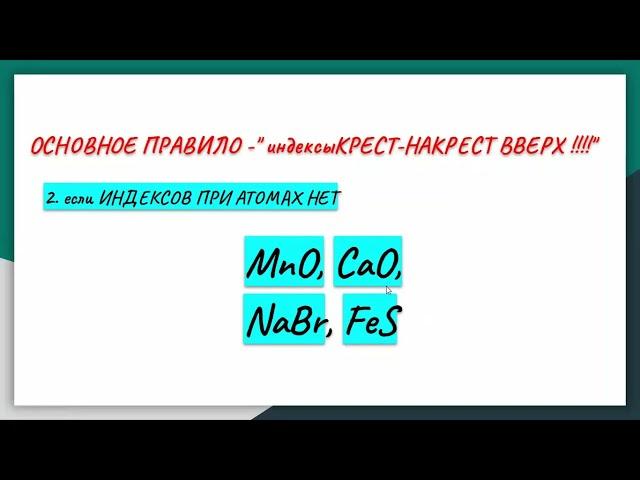 Как определить степени окисления атомов по формуле?