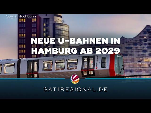 Neue U-Bahnen in Hamburg ab 2029 – Milliardenauftrag für Hochbahn