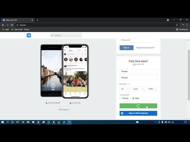 How To Create VK Account | How to Sign up for VK | vk.com Sign Up 2021