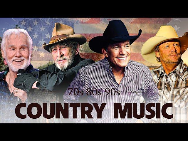 Top 100 Classic Country Songs 60s 70s 80s - Alan Jackson, Kenny Rogers, Don William, Dolly Parton M2