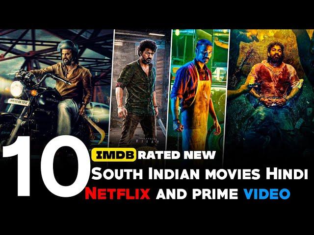 Top 10 South New Movies 2024 Hindi dubbed | New South Indian movies on YouTube, Netflix prime video