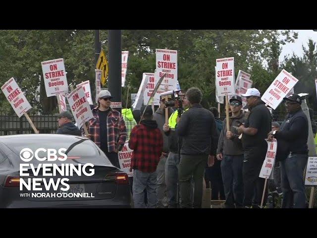 33,000 Boeing workers striking for higher wages