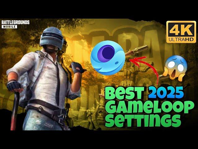 Gameloop Lag Fix 2025 | PUBG Mobile Emulator Lag Fix | Low End Pc Best Settings for Gameloop