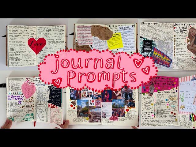 my go-to journal prompts  (+ how to never be stuck for ideas)