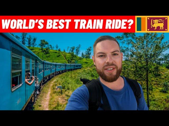 Riding Sri Lanka's EPIC Jungle Railway (Ella to Kandy) 