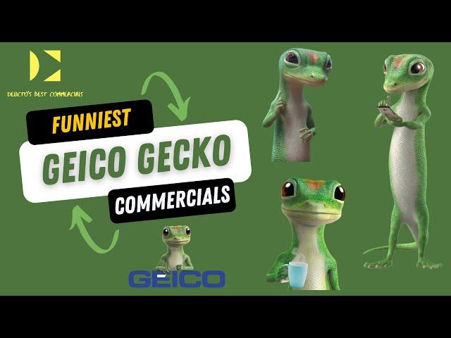 Best of Funny Geico Gecko Commercials (Part 1)