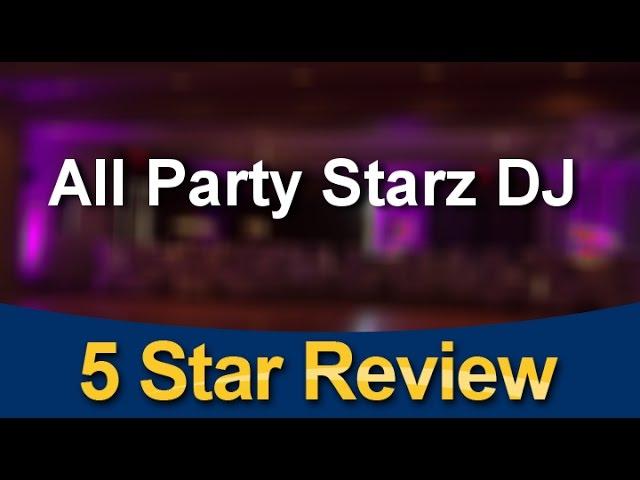 All Party Starz DJ Lancaster Review - Lancaster Corporate DJ Review
        Terrific 
        5...