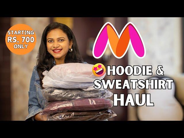 Hoodies & Sweatshirts: Best Myntra Winter Wear Haul