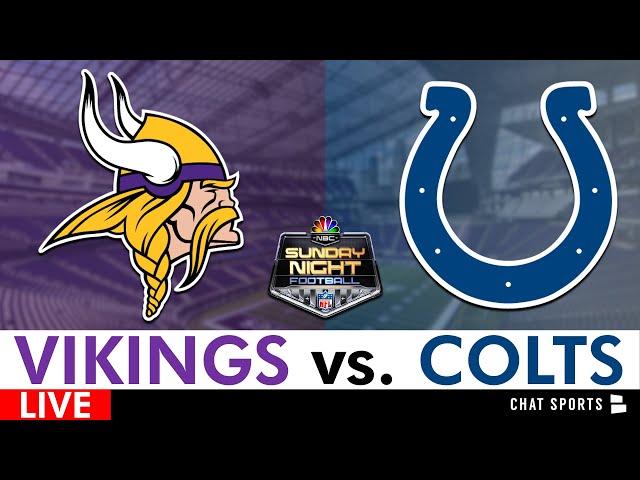 Vikings vs. Colts Live Streaming Scoreboard, Play-By-Play, Highlights & Stats | NFL Week 9 On NBC