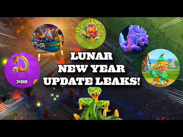 EVERYTHING ABOUT LUNAR UPDATE | CLASH OF CLANS 2025 #coc #clashofclans