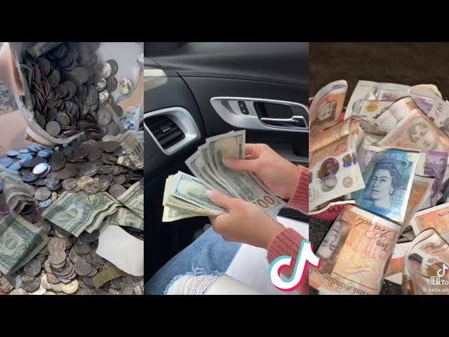 Money jar breaking tiktok compilation 