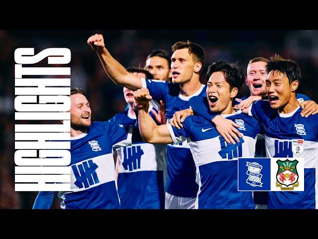 HIGHLIGHTS | Birmingham City 3-1 Wrexham | Stansfield double tops a blockbuster of a night! 