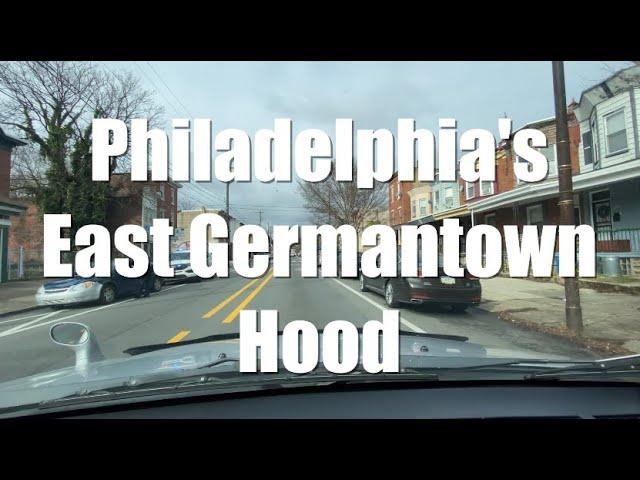 Driving Tour Philadelphia's East Germantown Hood | Chelten Ave & Wister St. to Belfield (Narrated)