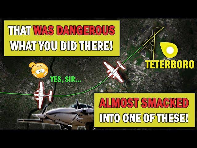Pilot LECTURED after Making Wrong Climb | "That was Pretty Dangerous!"