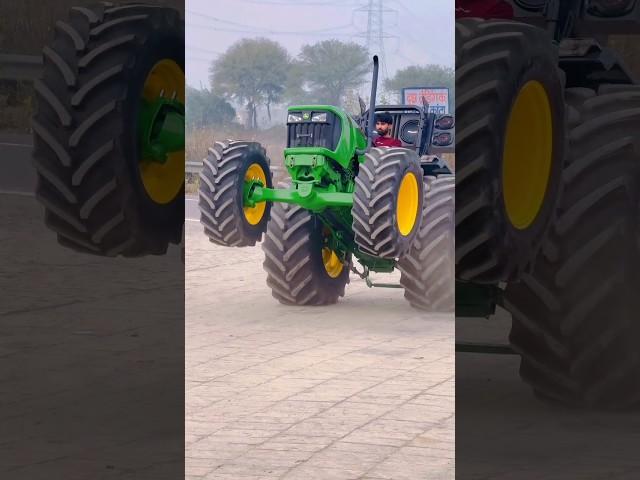 Johndeere 5050 D Full Modified [Nishu Deshwal] #automobile #johndere #modified #tractor #stunt