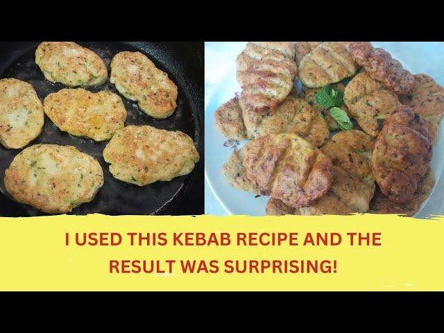 BEST KEBAB RECIPE FOR BREAKFAST OR TEA - SUPER EASY AND DELICIOUS