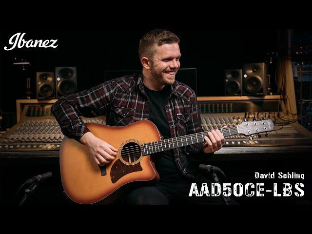 Ibanez AAD50CE-LBS Advanced Acoustic - David Sehling