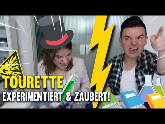 Tourette experimentiert & Zaubert! Tourette Warentest mit Stella | Gewitter im Kopf