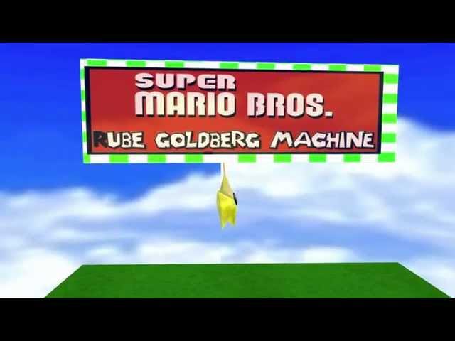 Super Mario 64 Rube Goldberg Machine