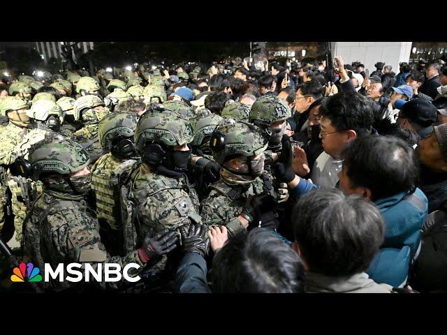 ‘Reverse Jan. 6’: South Koreans help lawmakers scale parliament to save democracy