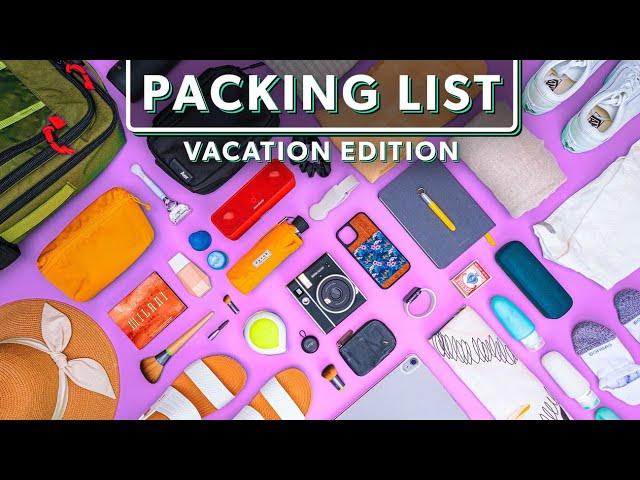 19 Travel Essentials | Packing List For Vacation