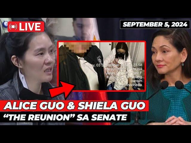  LIVE!! ALICE & SHIELA GUO "THE REUNION" sa SENADO | Jevara PH