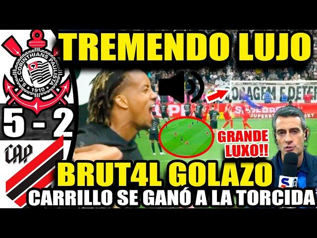 TREMENDO CARRILLO!! HIZO UN PARTIDAZO EN GOLEADA!! DEJO EN RID1CUL0 A BRASILEÑO CON FINTA!!