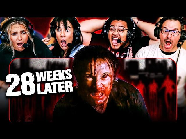 28 WEEKS LATER (2007) IS CRAZY INTENSE!! MOVIE REACTION!! First Time Watching!! Jeremy Renner