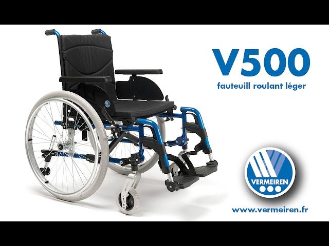 Vermeiren V500 • Fauteuil roulant manuel léger