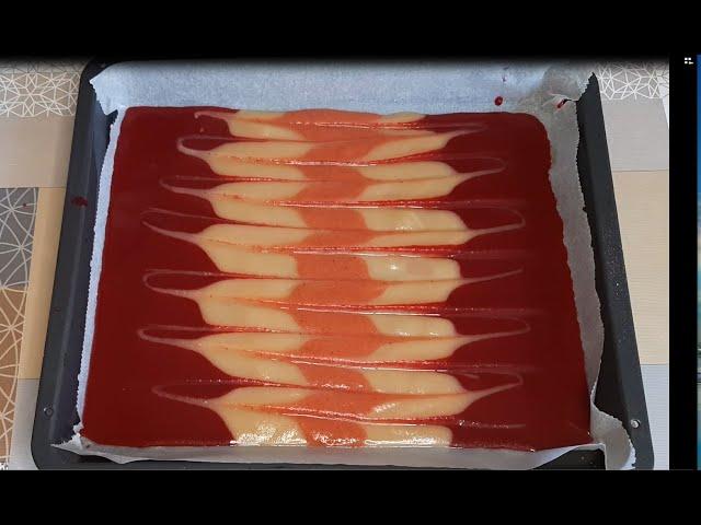Пастила в духовке. Три разных вкуса.