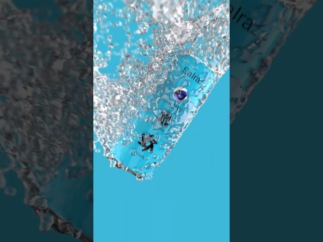 Create an Underwater Scene in Cinema 4D | Cinema 4D Tutorial #shorts #ytshorts #viralshorts