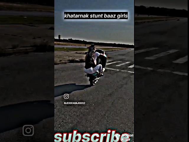 Girl stunt baaz crazy rider #shorts #viral