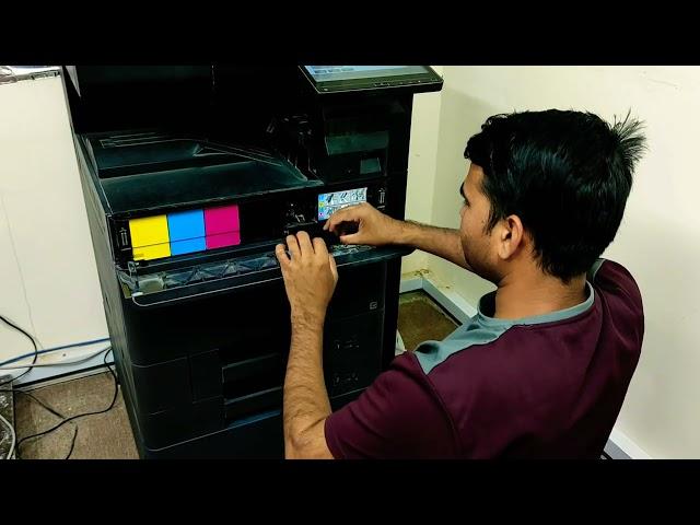 How To Change Kyocera Toner ||5052ci/5053ci/6052ci/6053ci|| Full Procedure||Hindi & English ️