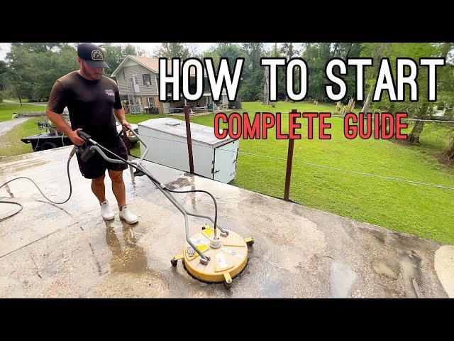 How To Start A Pressure Washing Business In 2024 (Complete Guide)