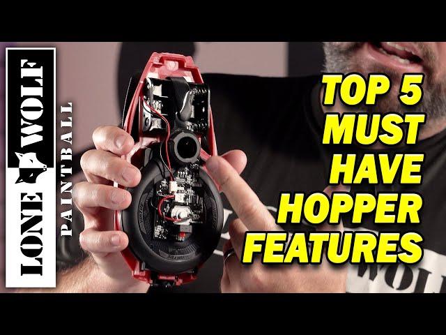 Top 5 Things You Want in a Paintball Hopper | Lone Wolf Paintball