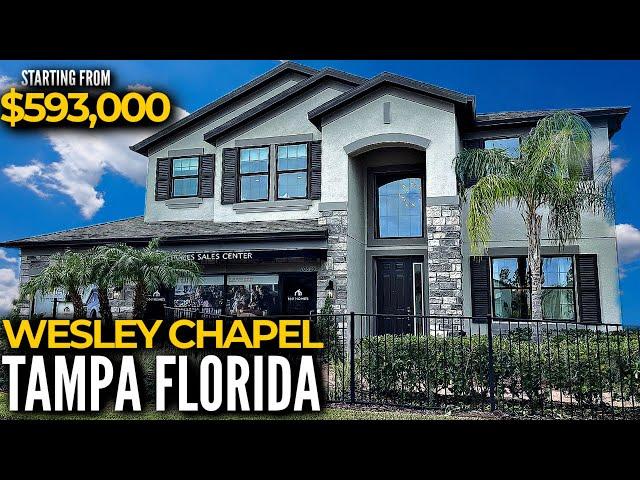 Step INSIDE New Wesley Chapel Florida Home For Sale By MI HOMES With STUNNING Features and Upgrades