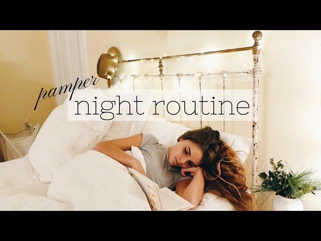 Winter Night Routine // Pamper | Tess Florio