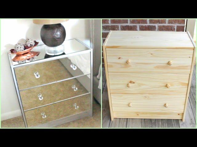 DIY | Mirrored Nightstands (IKEA HACK!!!)