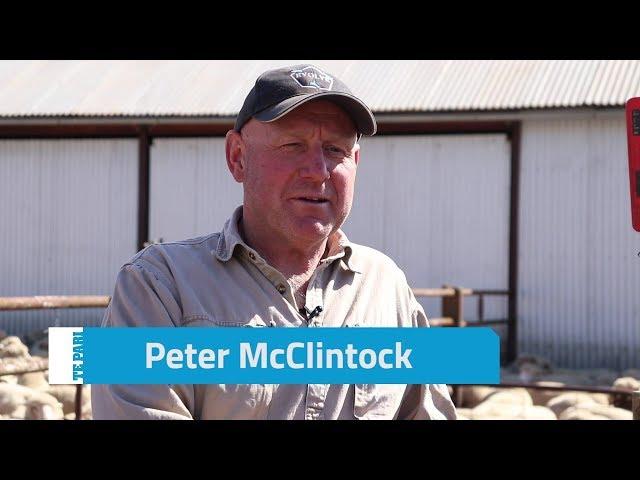 I'm now saving a third of my drench - Peter McClintock