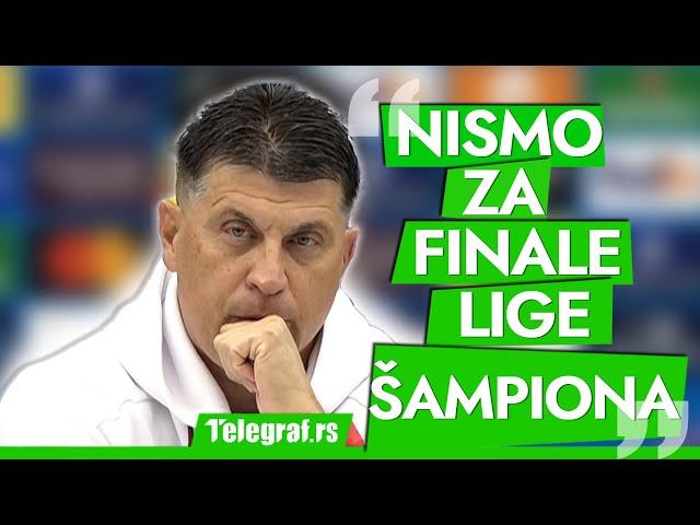 "Nismo ovde da igramo polufinale i finale Lige šampiona": Milojević iskren posle Benfike