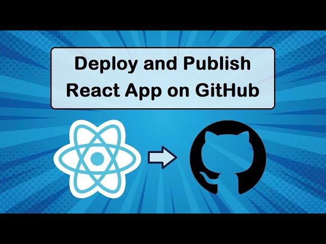 How to Deploy React JS Application on GitHub Pages | React Router | Display Images from GitHub