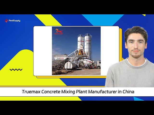 Truemax Concrete Mixing Plant Manufacturer in China