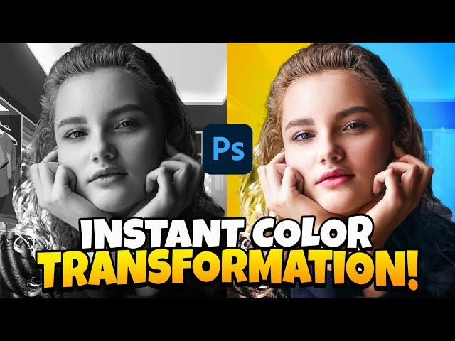 Photoshop's Magic Button: Turn B&W to Color in an Instant